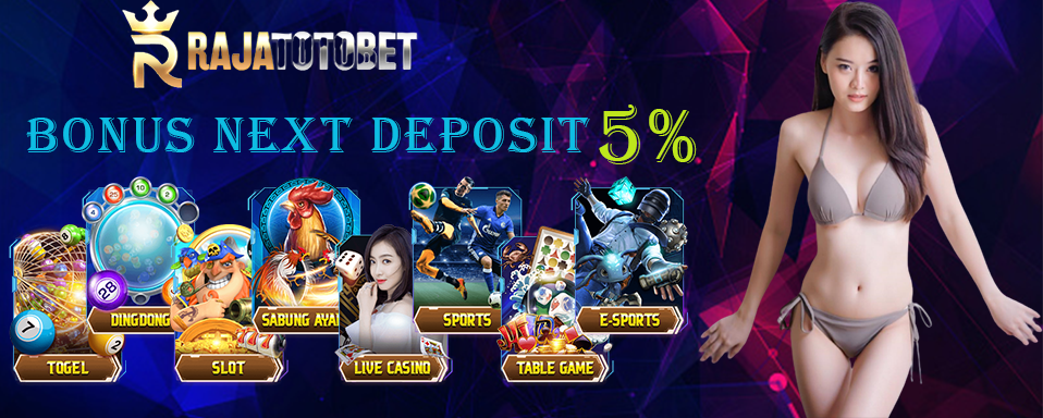 BONUS NEXT DEPOSIT 5%